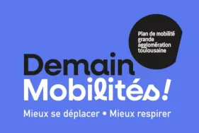 Demain Mobilités - Plan de mobilité de la grande agglomération toulousaine - Mieux se déplacer Mieux respirer  (Agrandir l'image - fenêtre modale)