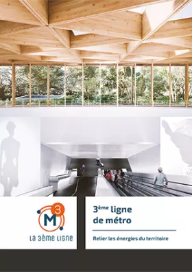 Intérieur d'une station de la 3ème ligne de métro (Agrandir l'image - fenêtre modale)