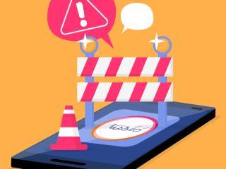 Un dessin illustre l'application PARLONS TRAVAUX (Agrandir l'image - fenêtre modale)